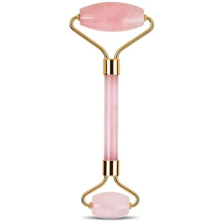 Gua Sha - Rouleau de massage de quartz rose