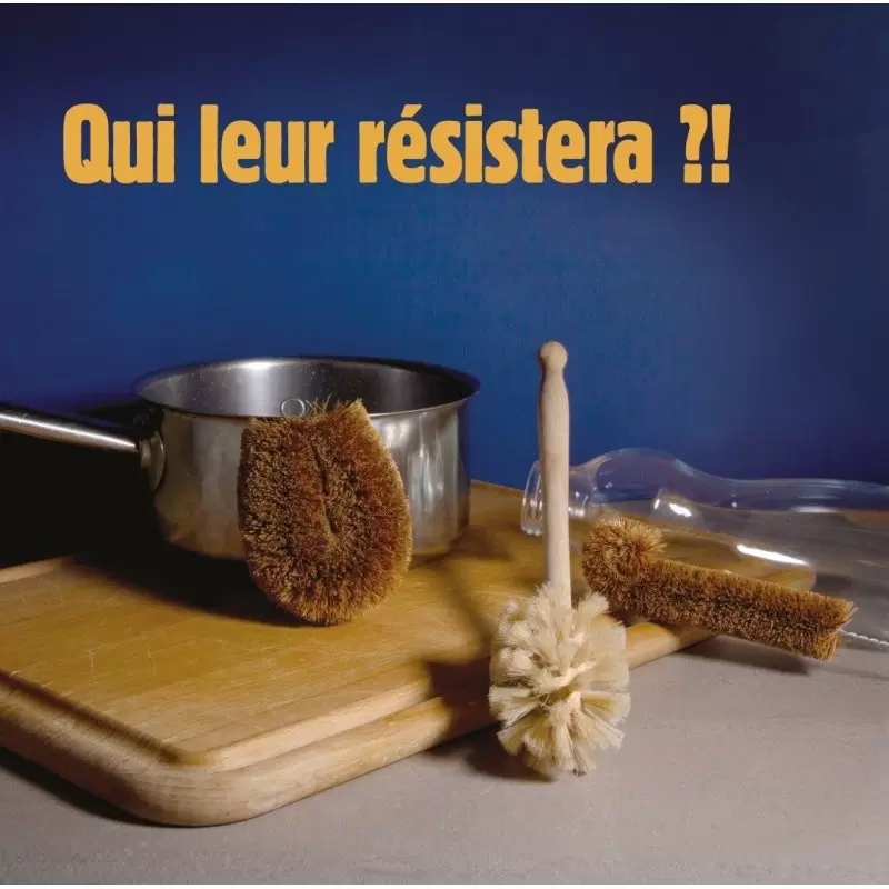 Goupillon en bois & crin - La Droguerie Écologique
