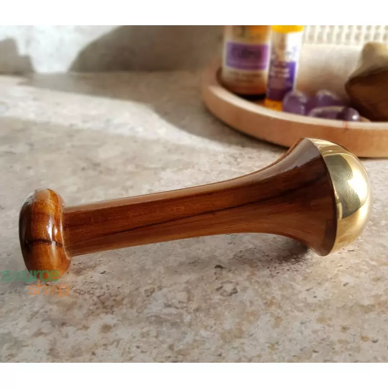 Baguette massage ayurvédique visage - Kansa Wand