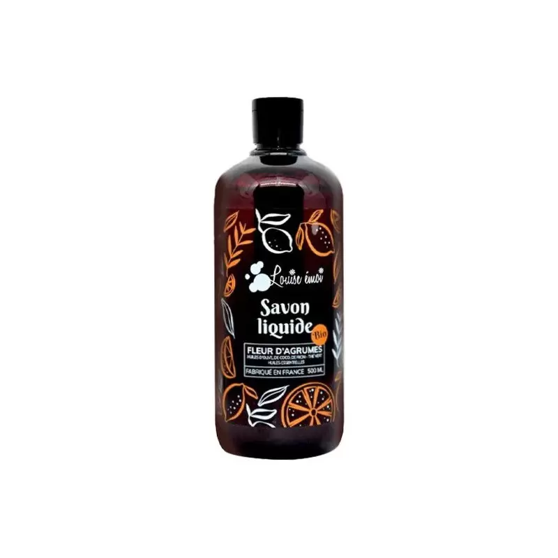 Savon liquide BIO Fleur d'Agrumes - 500ml - Louise émoi