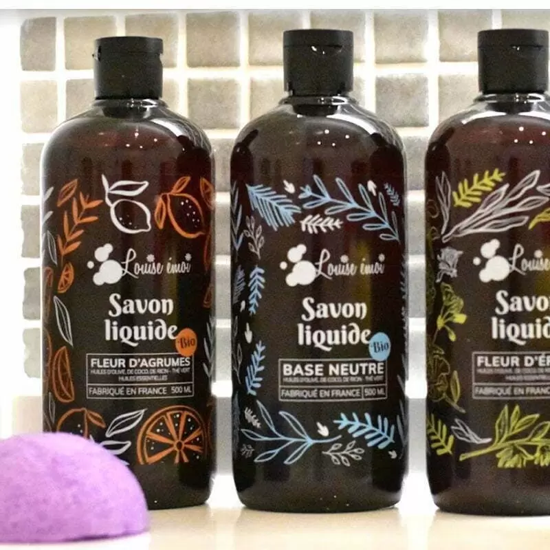 Savon liquide BIO Fleur d'Agrumes - 500ml - Louise émoi