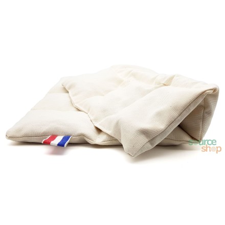 Grande bouillotte BIO ergonomique en noyaux de cerises - Artisanale