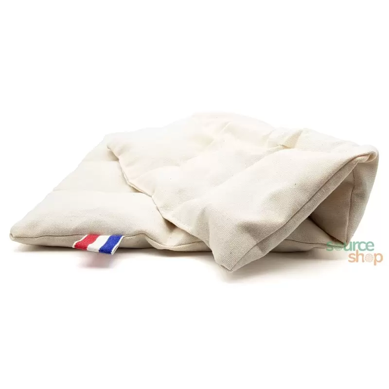 Grande bouillotte BIO ergonomique en noyaux de cerises - Artisanale