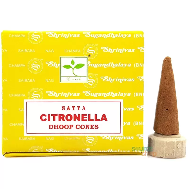 Cônes d'encens Citronnelle - Satya