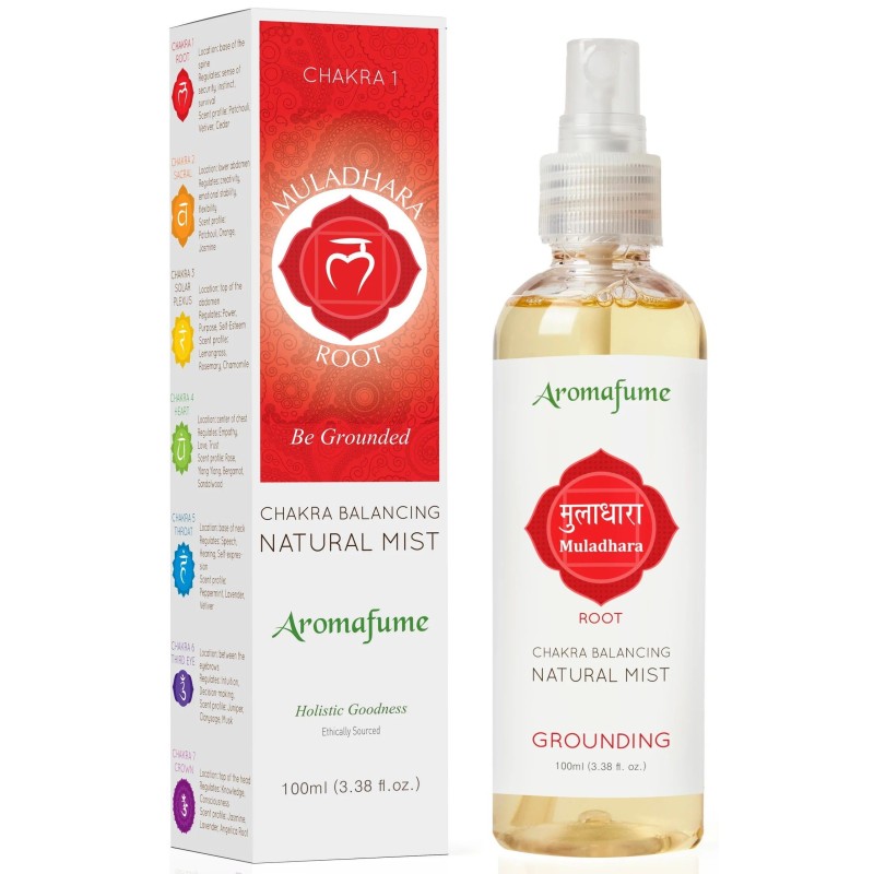 Spray d'ambiance Enracinement - Chakra Racine - Muladhara - Aromafume