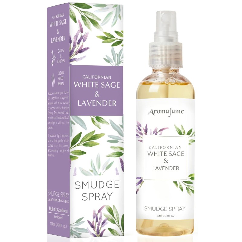 Spray d'ambiance Sauge blanche & Lavande - Aromafume