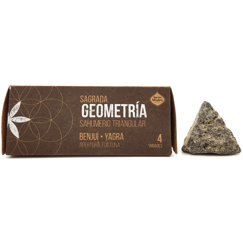 Pyramide d'encens argentin Benjoin & Yagra - Sagrada Madre