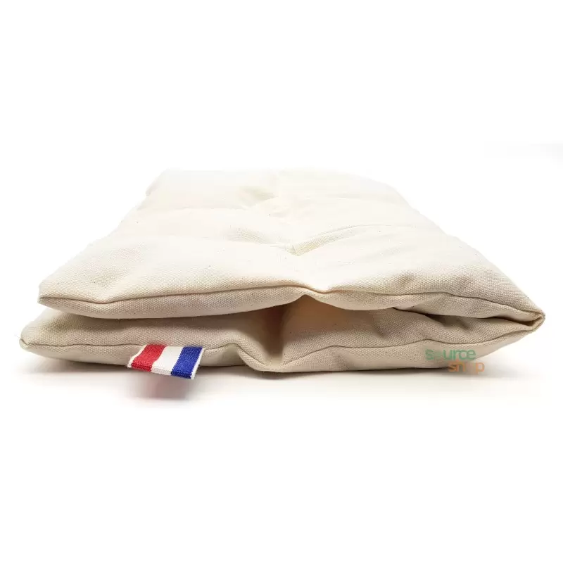 Grande bouillotte BIO ergonomique en noyaux de cerises - Artisanale