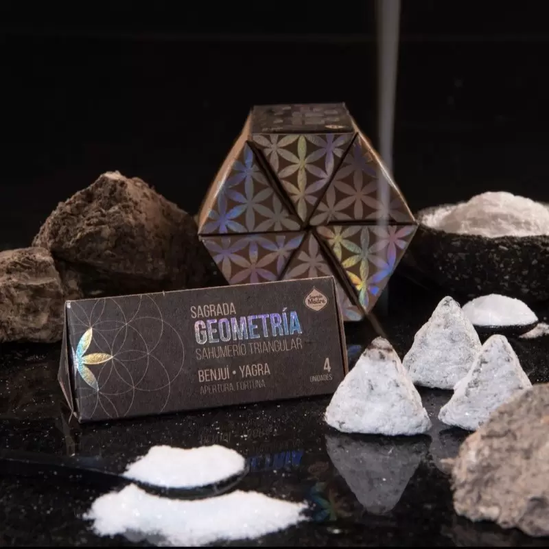 Pyramide d'encens argentin Benjoin & Yagra - Sagrada Madre