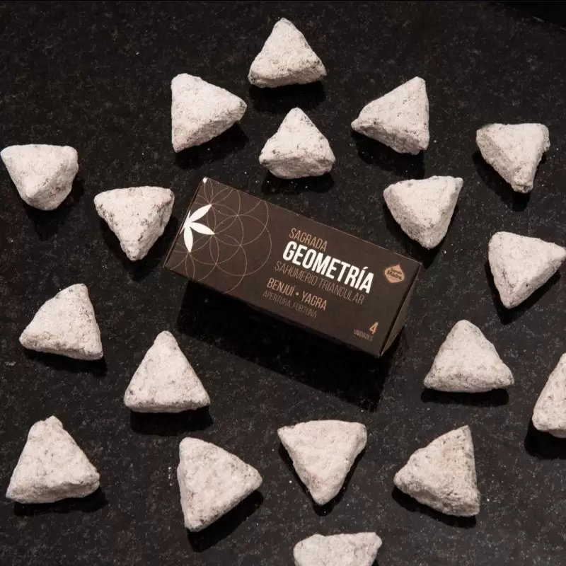 Pyramide d'encens argentin Benjoin & Yagra - Sagrada Madre