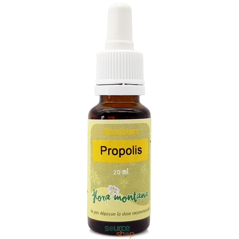 Teinture mère de propolis BIO - Menthe et Mélisse