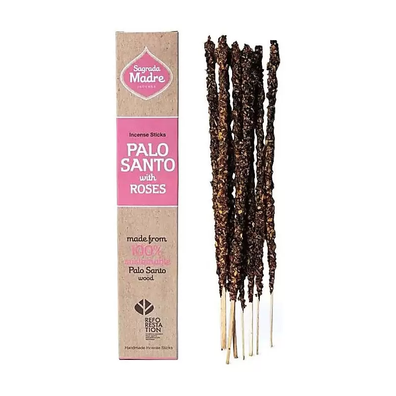 Encens argentin Palo Santo & Rose - Sagrada Madre