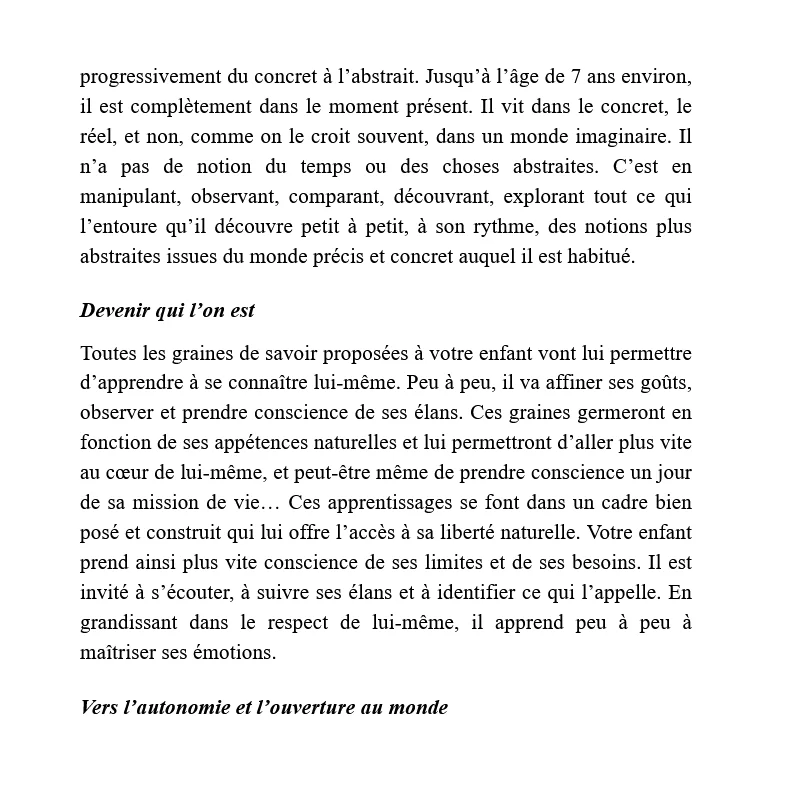 Eveiller son bébé avec Montessori