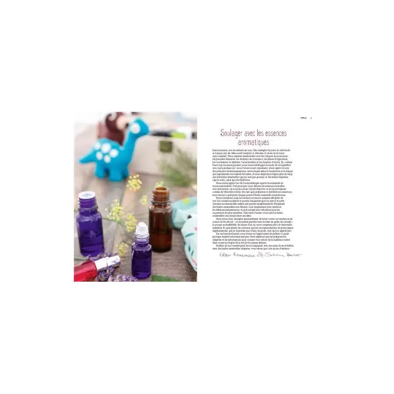 Aromathérapie pour les enfants - 100 préparations pour soigner
