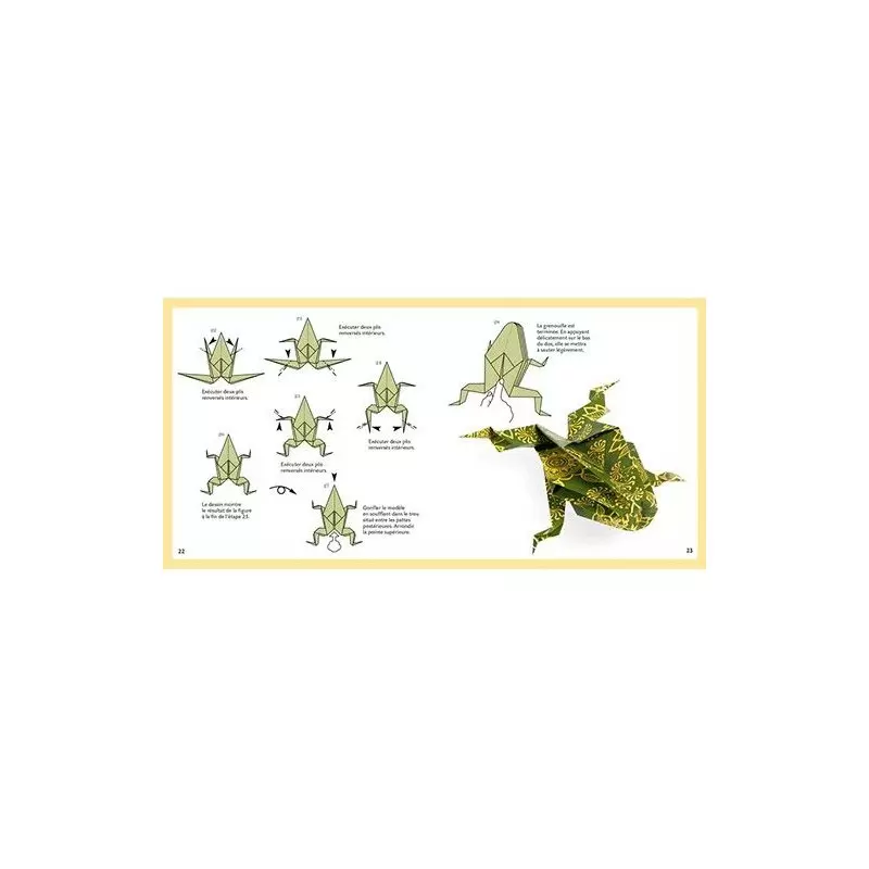 Coffret Origami - motifs japonais