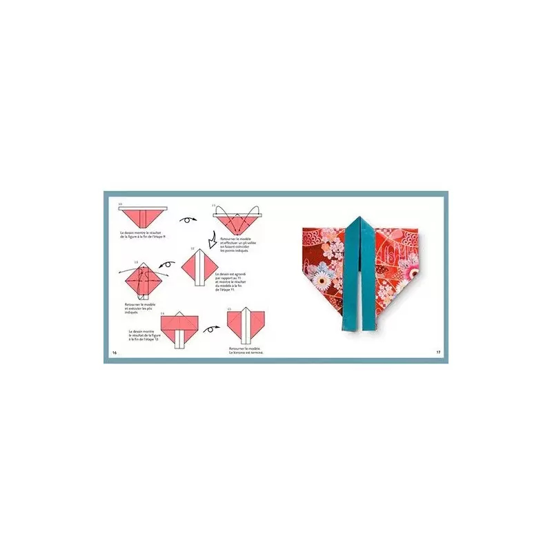 Coffret Origami - motifs japonais