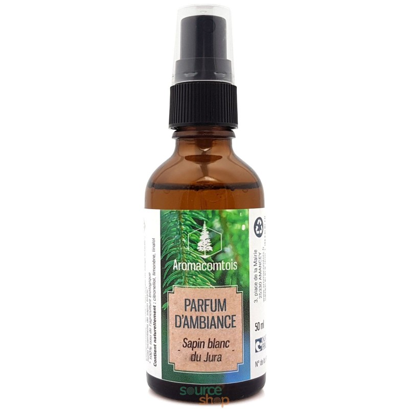 Spray parfum d'ambiance Sapin blanc BIO du Jura - Aromacomtois