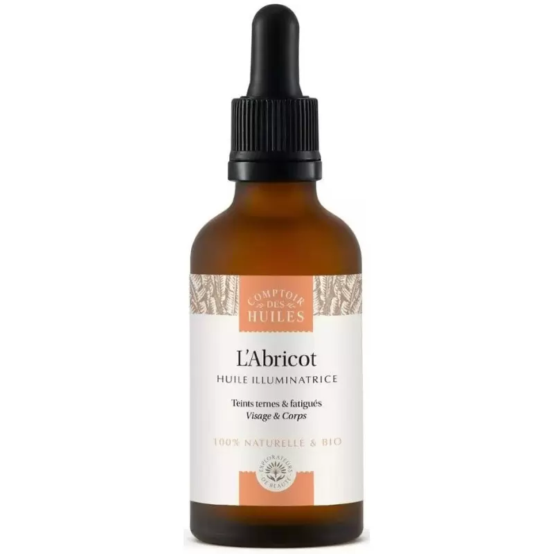 Huile d’abricot bio illuminatrice | Comptoir des Huiles