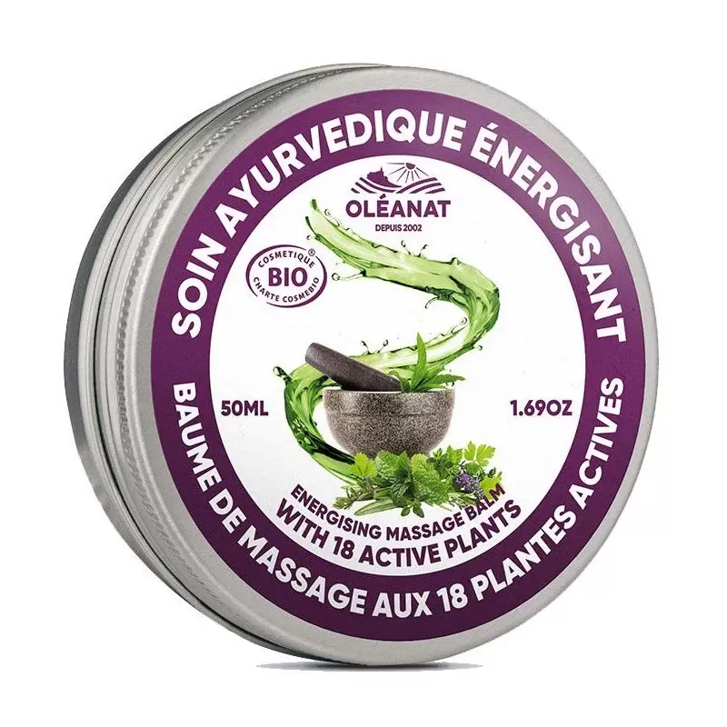 Baume de massage ayurvédique BIO énergisant & équilibrant - Abhyanga