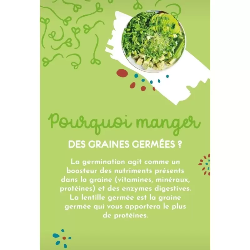 Graines à germer Blé BIO - 200g