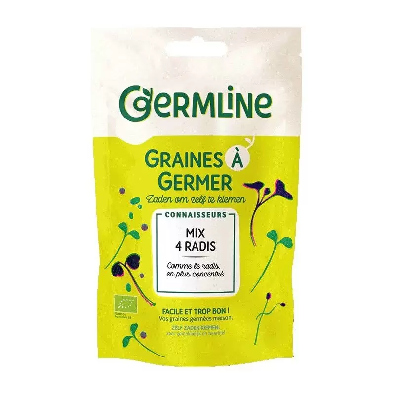 Graines à germer Mix 4 radis BIO - 100g
