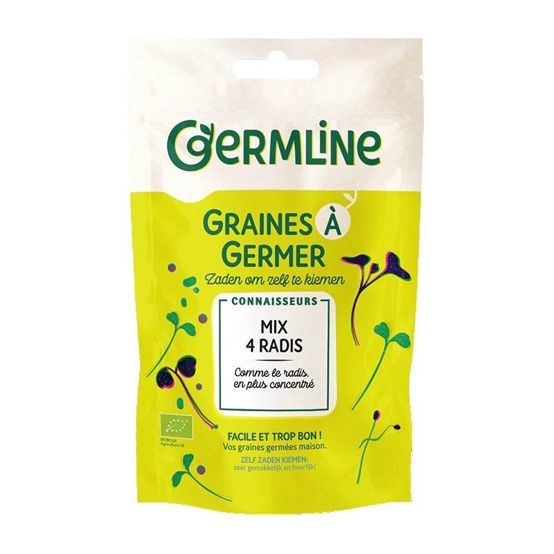 Graines à germer Mix 4 radis BIO - 100g