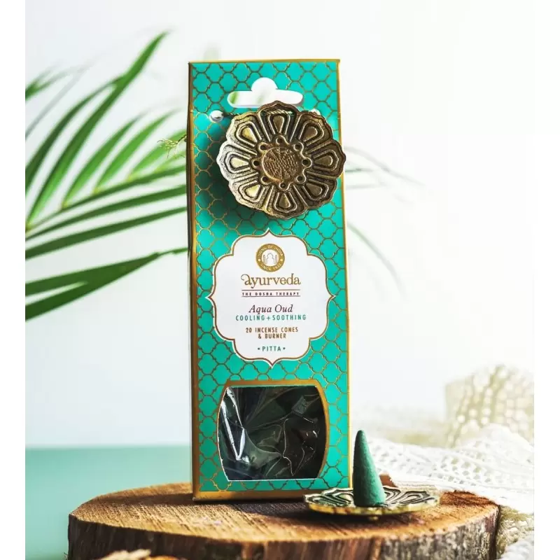 Cône d'encens Aqua Oud - Pitta - Song of India