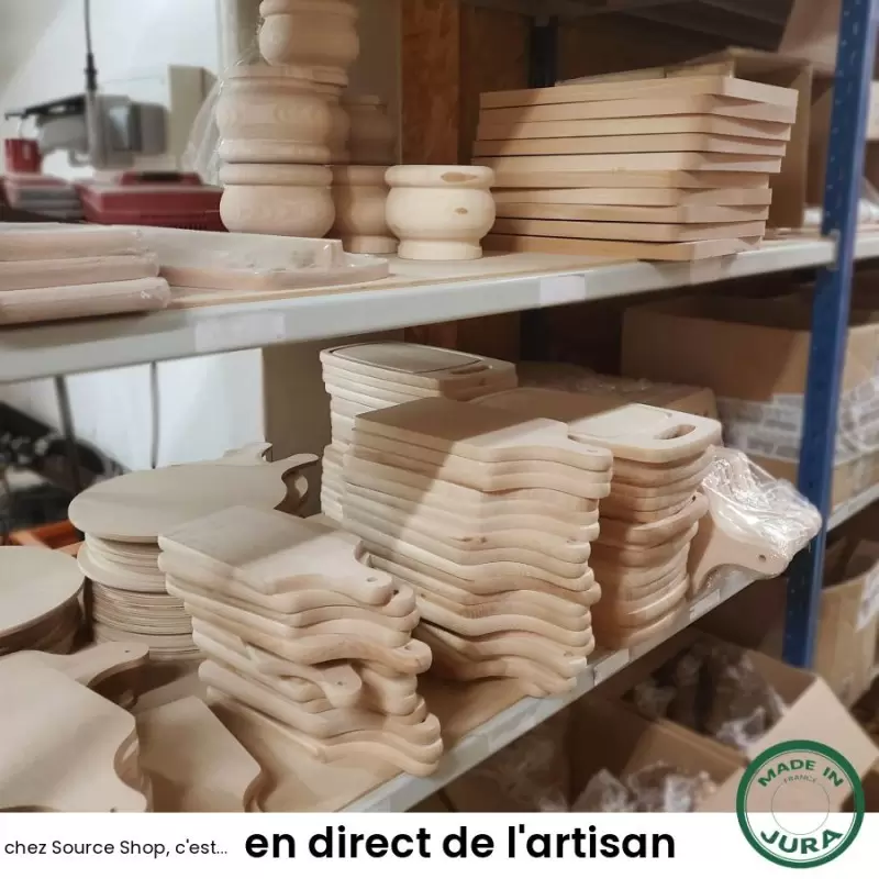 Planche à découper en bois de Hêtre du Jura