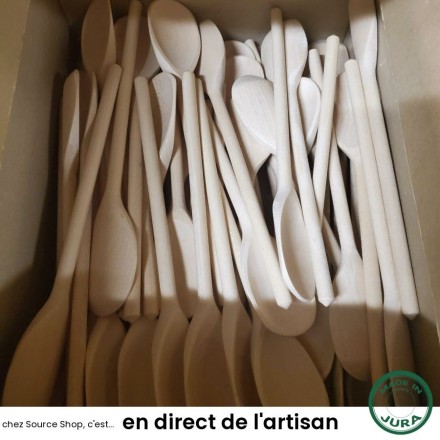 Cuillère à ragoût en hêtre du Jura - Artisanal & Local