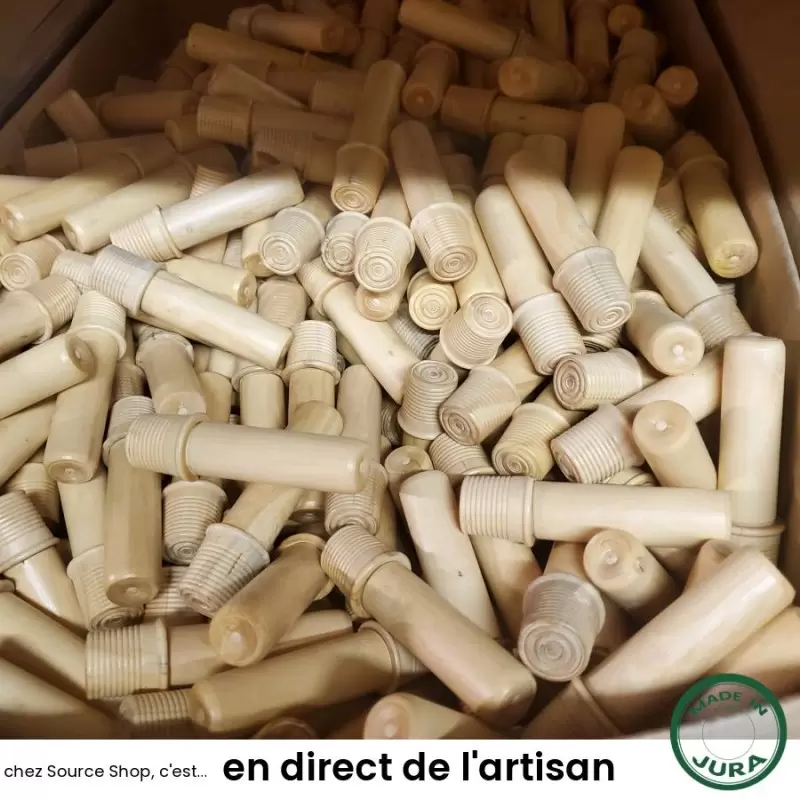 Cousette en buis du Jura - dé vissant
