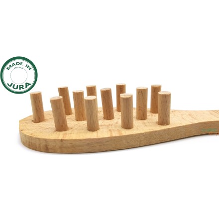 Cuillère à spaghetti en bois de hêtre du Jura - Artisanale & Locale