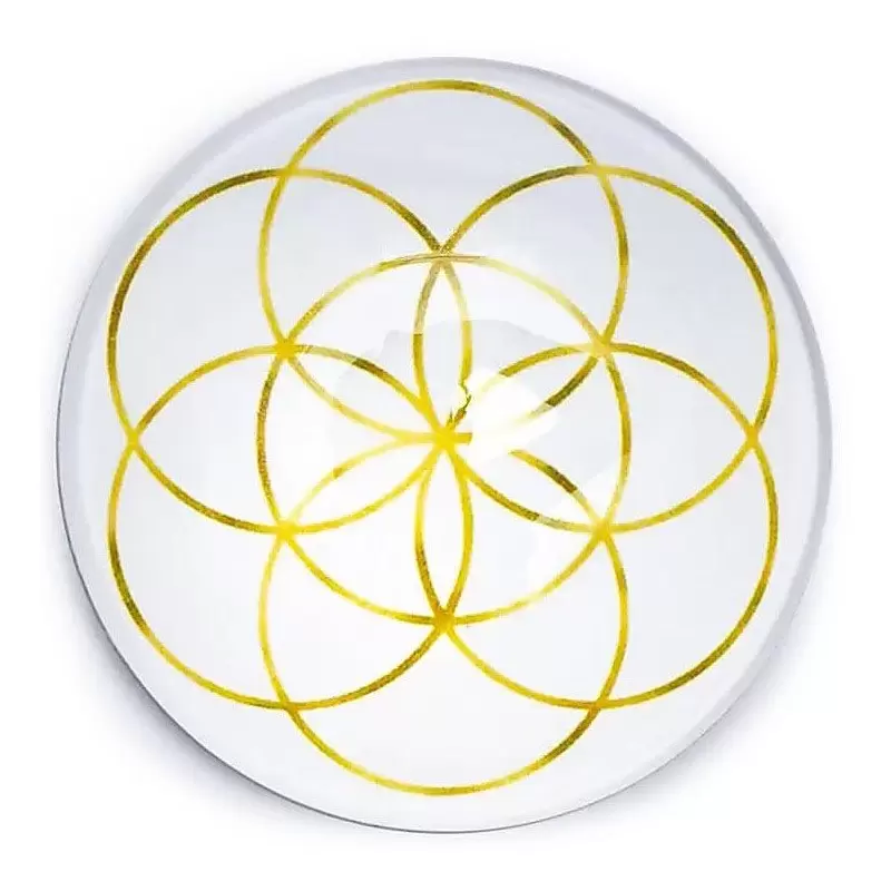 Aimant magnet Graine de Vie - 4cm