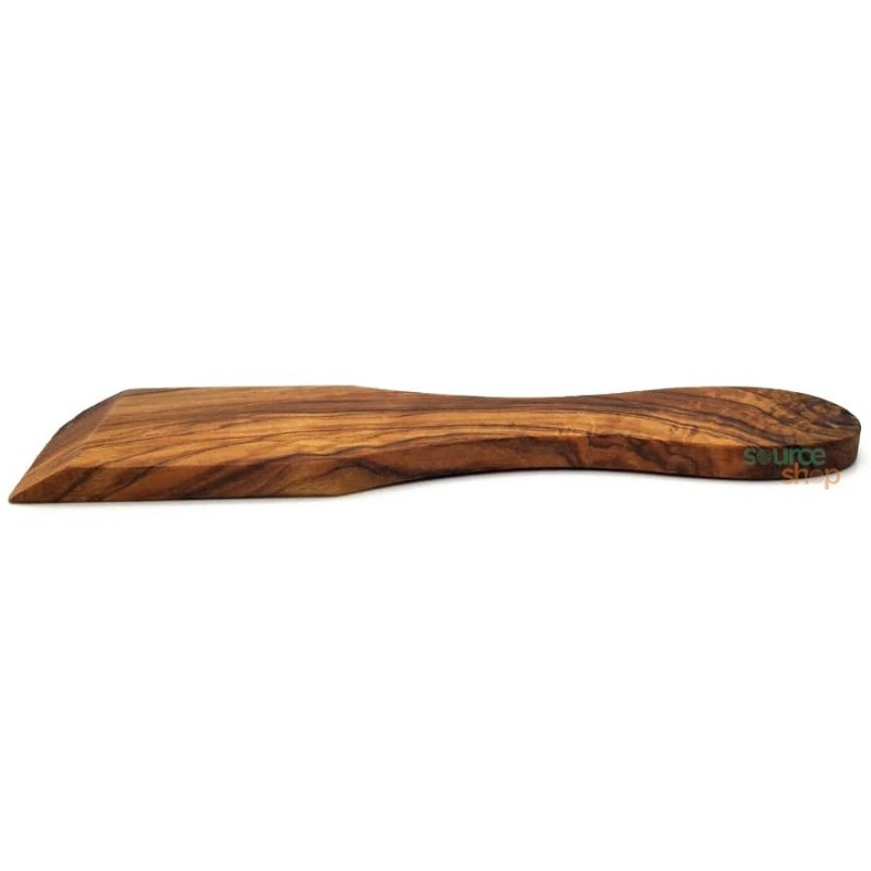 Spatule à raclette en bois d'olivier