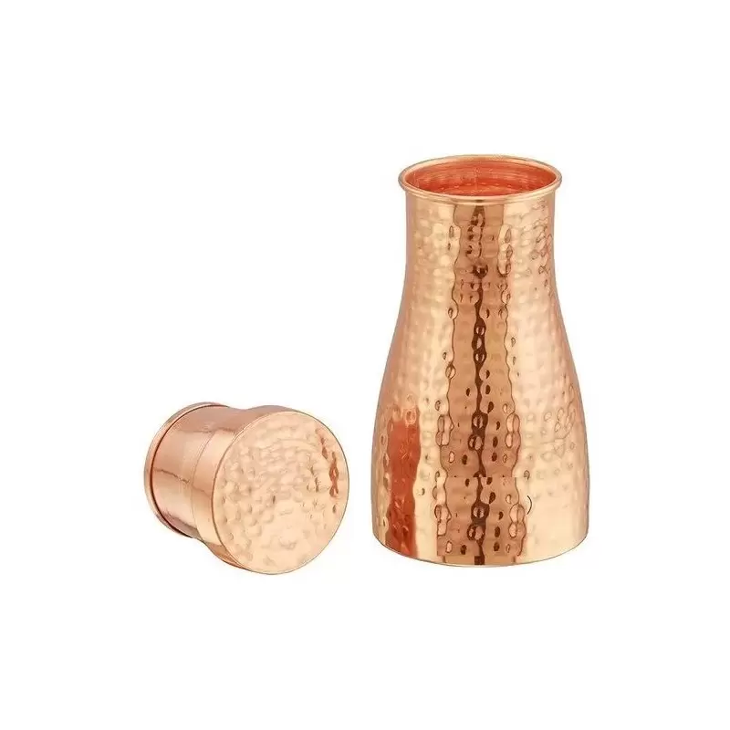 Carafe à eau en cuivre martelé - 950ml