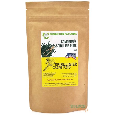 Spiruline pure Bio en comprimés du Jura - Production paysanne