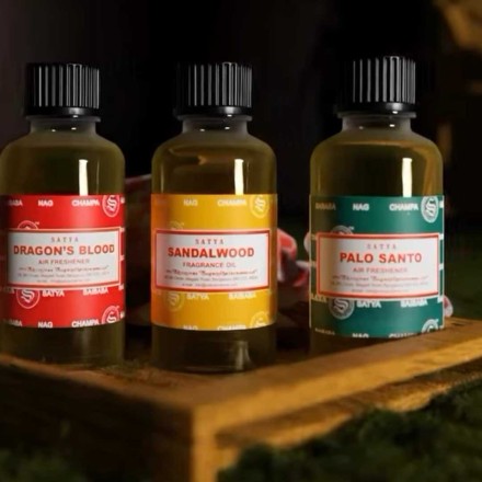 Huile parfumée Bois de Santal - 30ml - Satya
