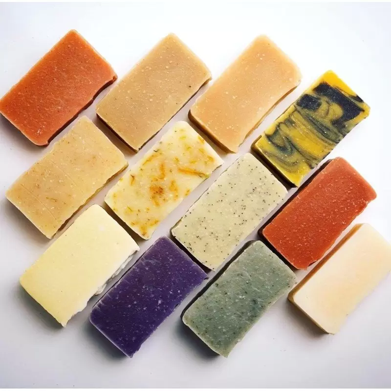 Savon exfoliant BIO à la Citronnelle - 200g - Maison Sidonie Champagne