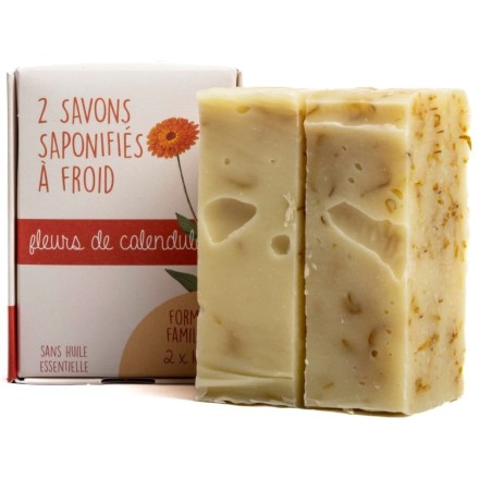 Savon BIO calendula sans HE - 200g - Maison Sidonie Champagne