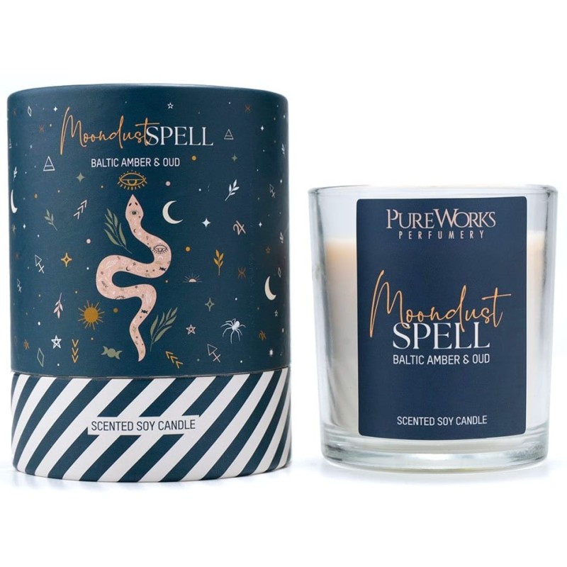 Bougie Ambre & Oudh - Moondust Spell - Song of India