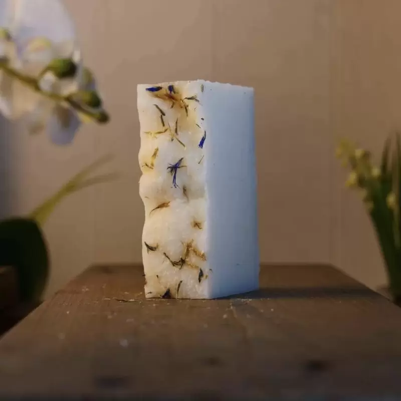Savon BIO au palmarosa - 135g - Savonnerie Artisanale du Jura