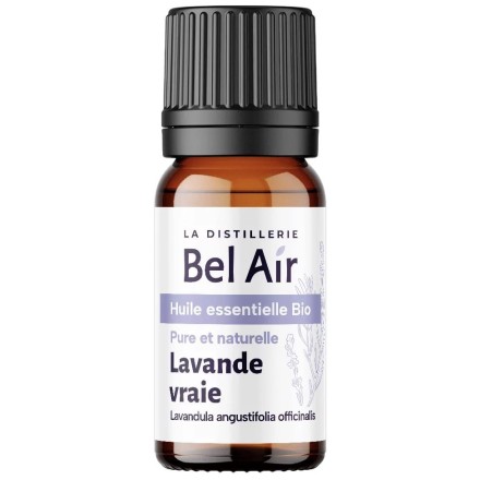 Huile essentielle de Lavande Vraie BIO - 10ml - Distillerie Bel Air