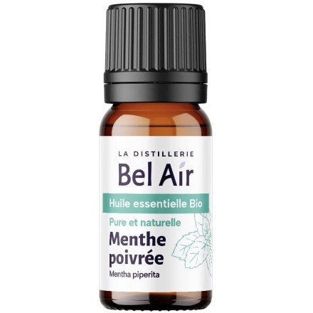 Huile essentielle de Menthe Poivrée BIO - 10ml - La Distillerie Bel Air
