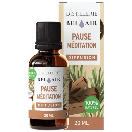Synergie Pause Méditation - 20ml - Parfum d'ambiance bio - La Distillerie Bel Air