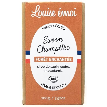 Savon Bio au Pin de Sibérie & Cèdre - Forêt enchantée - Louise émoi