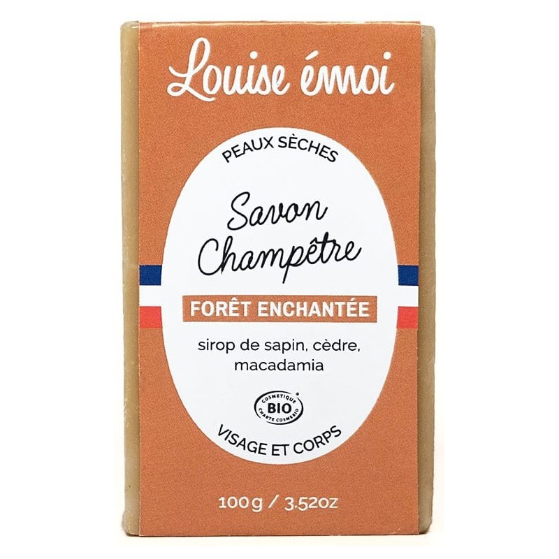Savon Bio au Pin de Sibérie & Cèdre - Forêt enchantée - Louise émoi