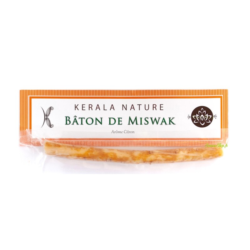 Bâton de Miswak arôme citron - Siwak 