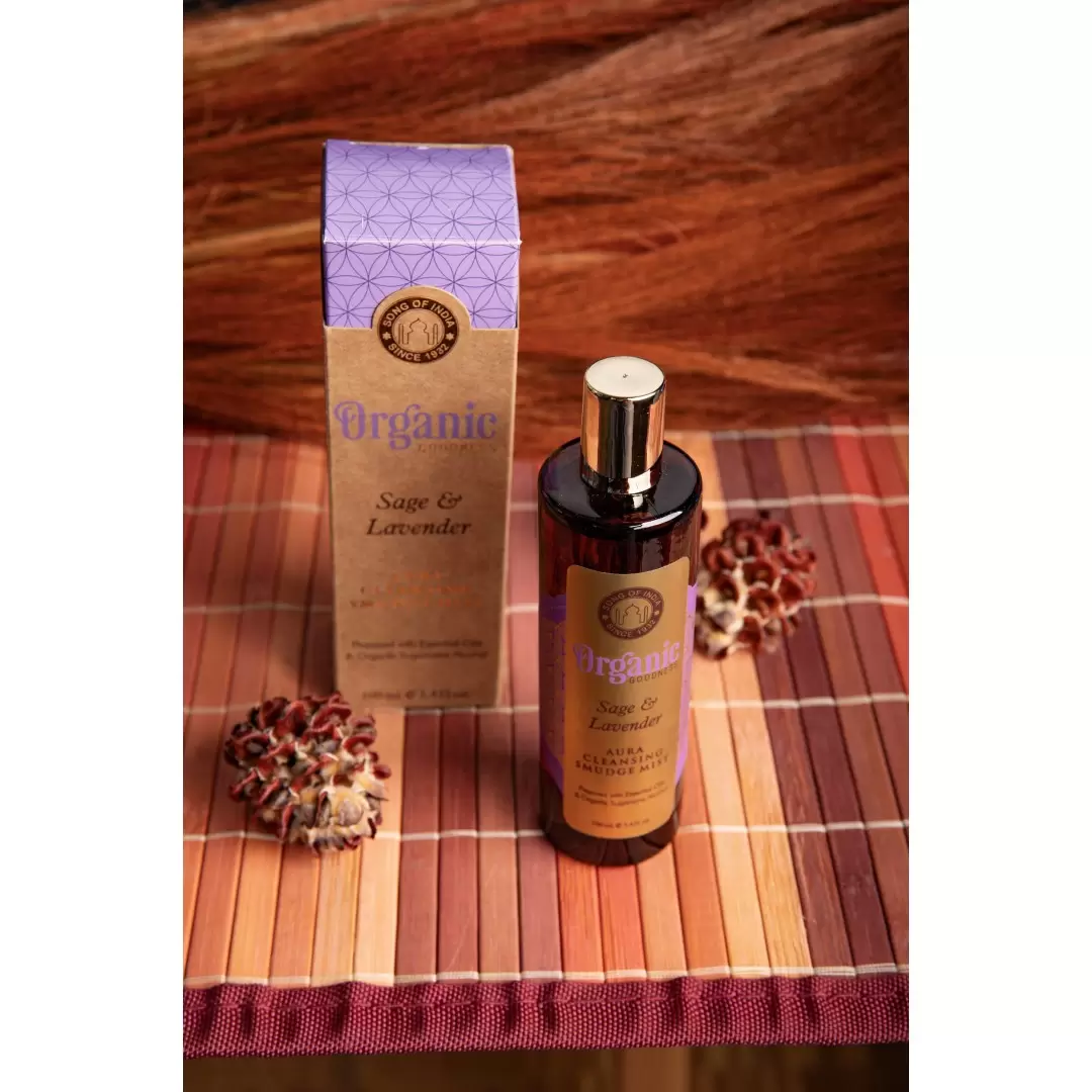 Parfum d’ambiance Sauge & Lavande – Organic Goodness – Song of India