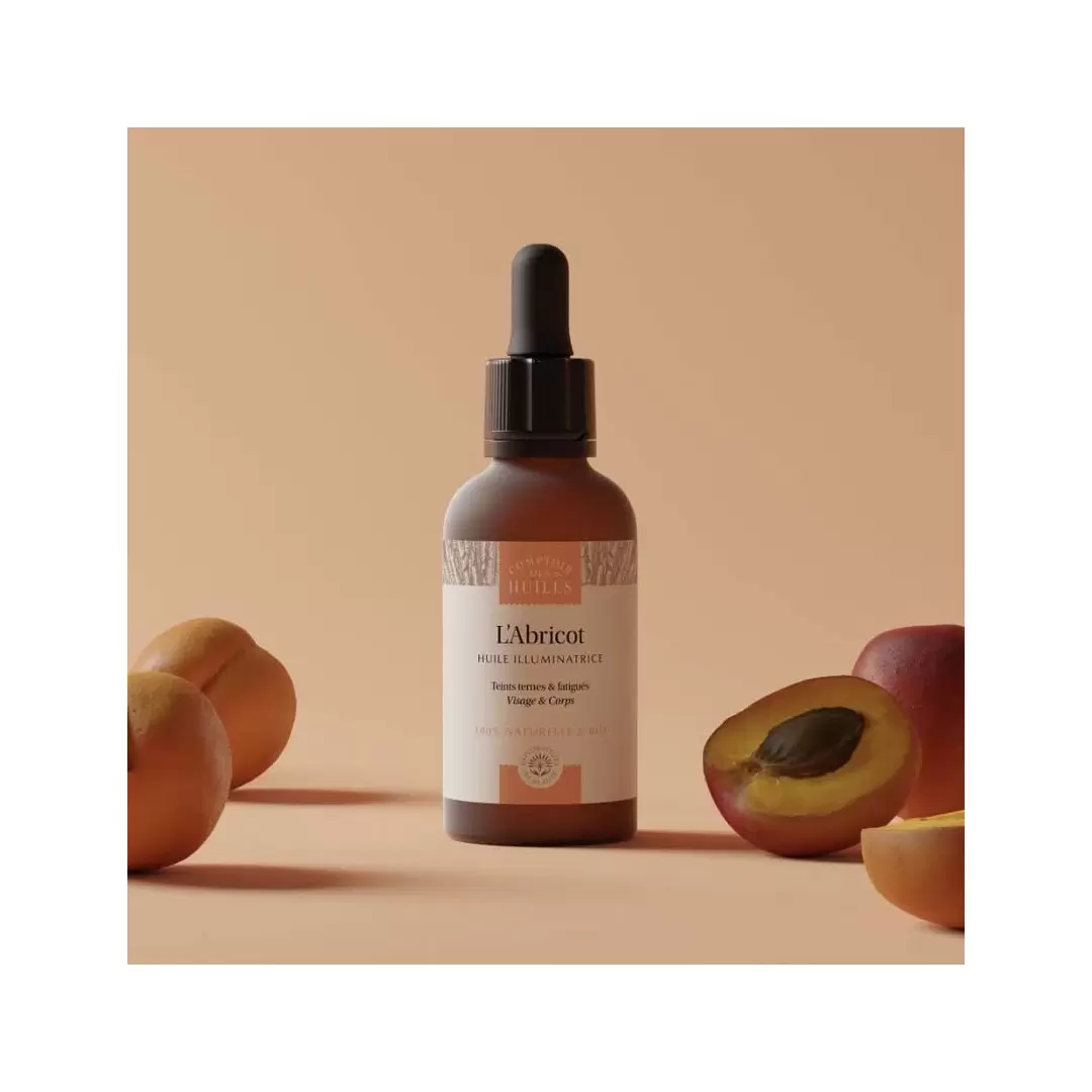 Huile d’abricot bio illuminatrice | Comptoir des Huiles