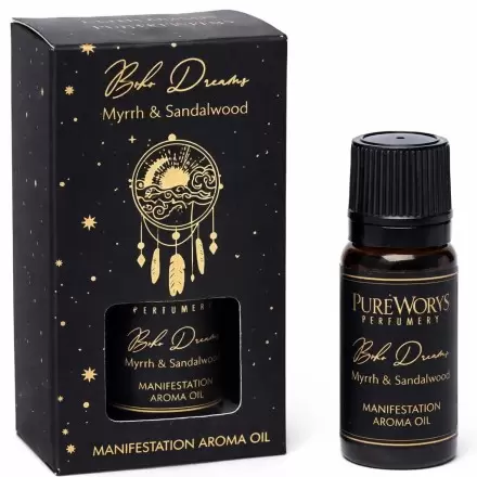 Huile aromatique Myrrhe & Santal - Boho Dreams - PureWorks Perfumery