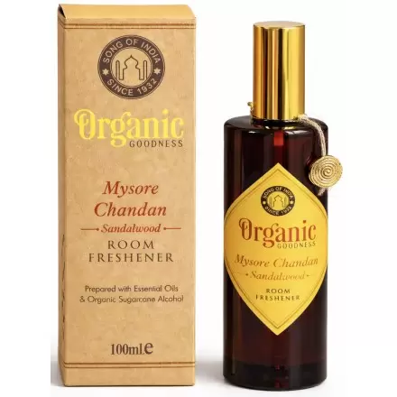 Parfum d’ambiance bois de santal - Mysore Chandan - Organic Goodness